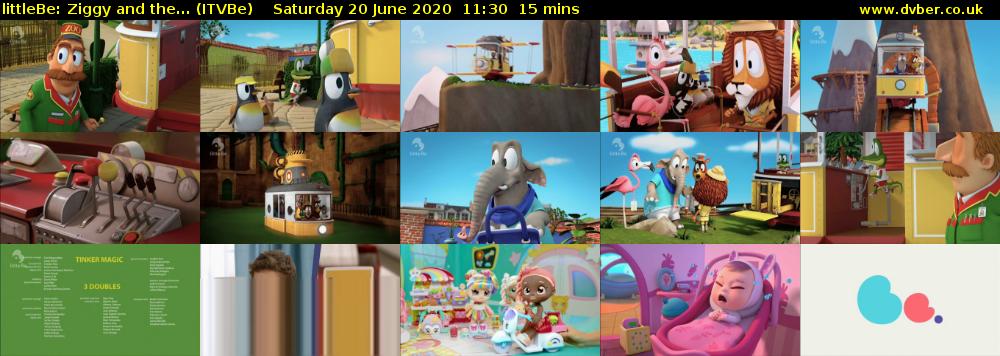 littleBe: Ziggy and the... (ITVBe) Saturday 20 June 2020 11:30 - 11:45