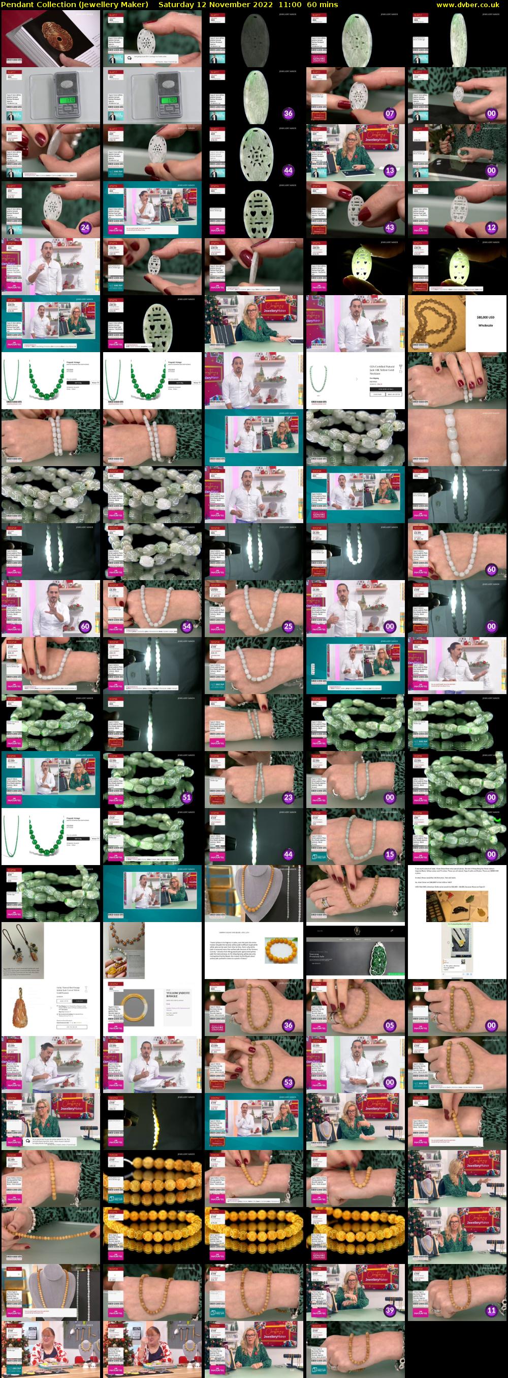 Pendant Collection (Jewellery Maker) Saturday 12 November 2022 11:00 - 12:00