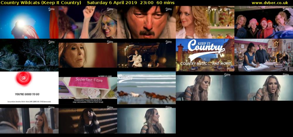 Country Wildcats (Keep It Country) Saturday 6 April 2019 23:00 - 00:00