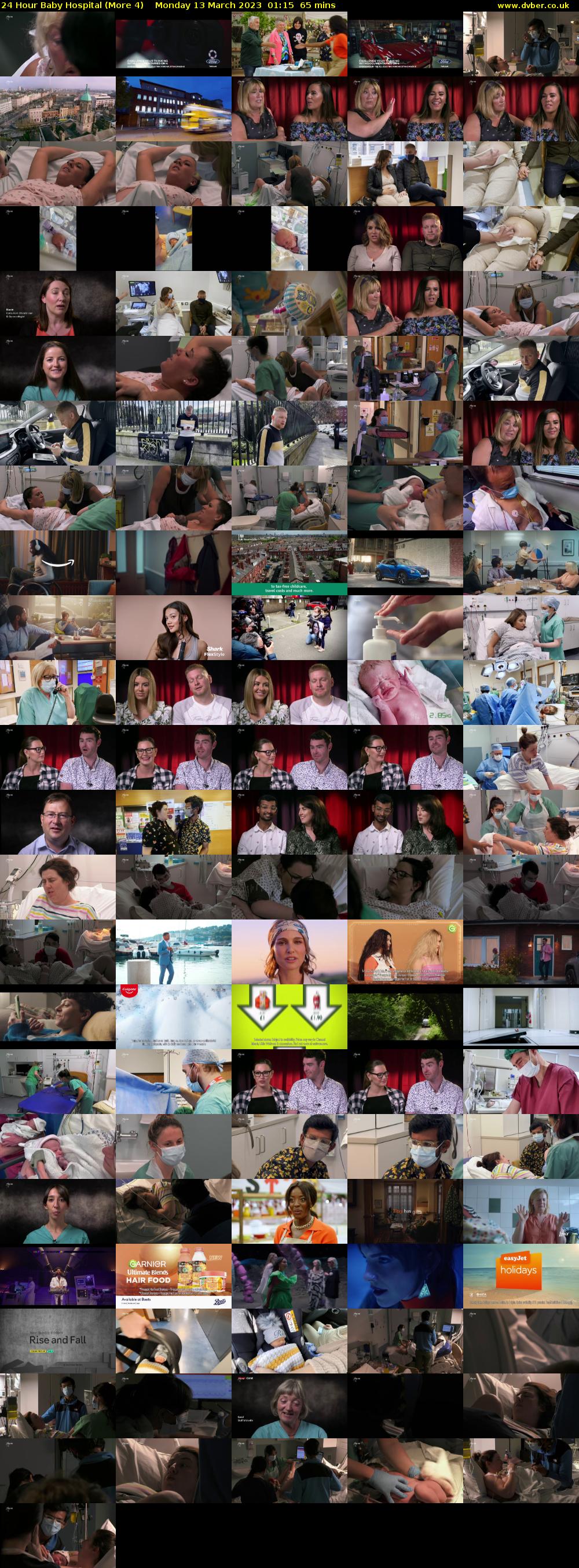 24 Hour Baby Hospital (More 4) Monday 13 March 2023 01:15 - 02:20