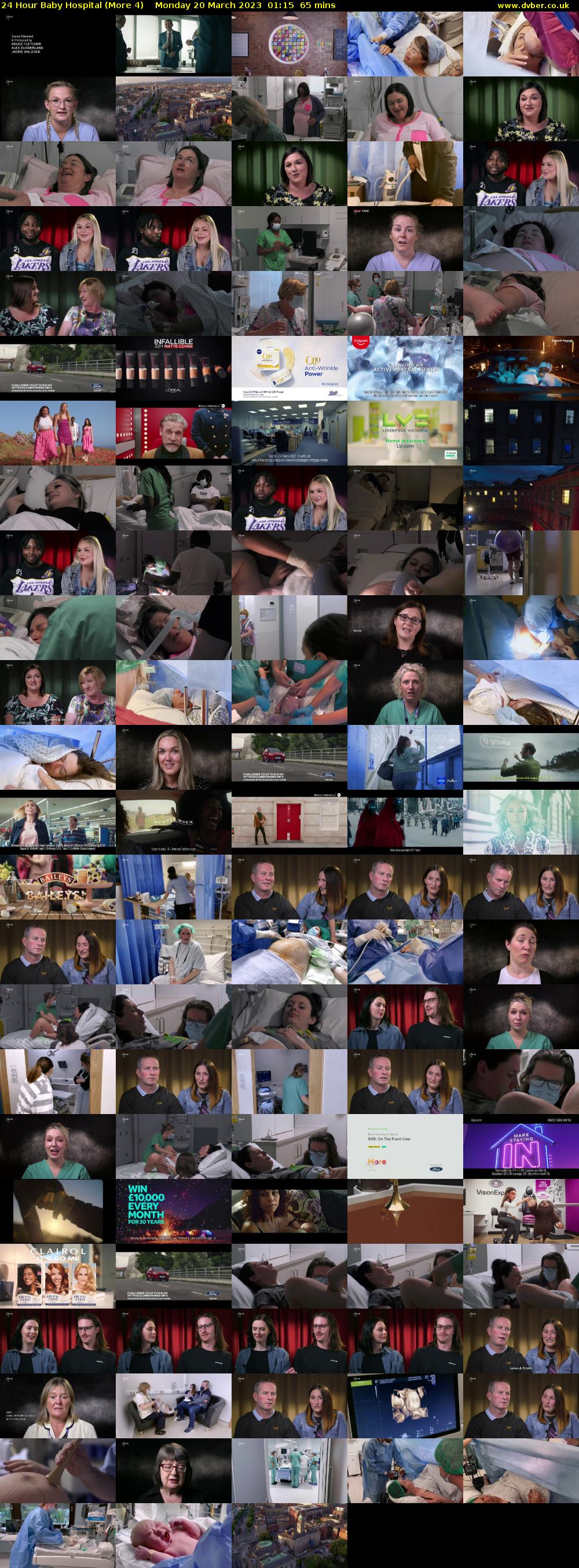 24 Hour Baby Hospital (More 4) Monday 20 March 2023 01:15 - 02:20
