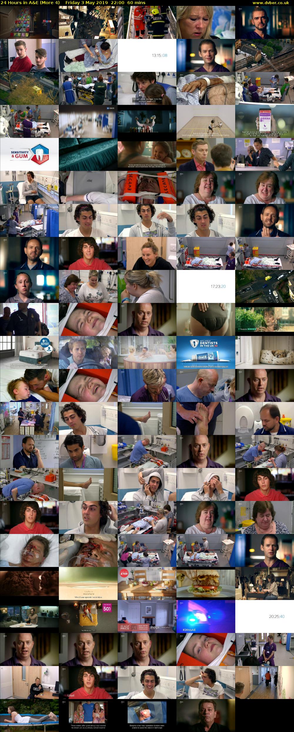 24 Hours in A&E (More 4) Friday 3 May 2019 22:00 - 23:00