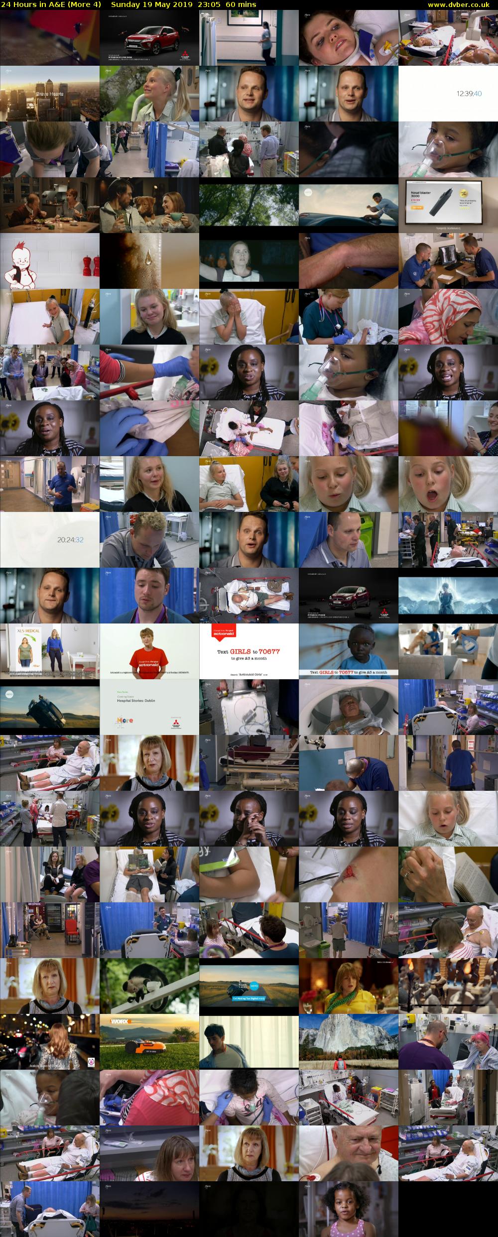 24 Hours in A&E (More 4) Sunday 19 May 2019 23:05 - 00:05