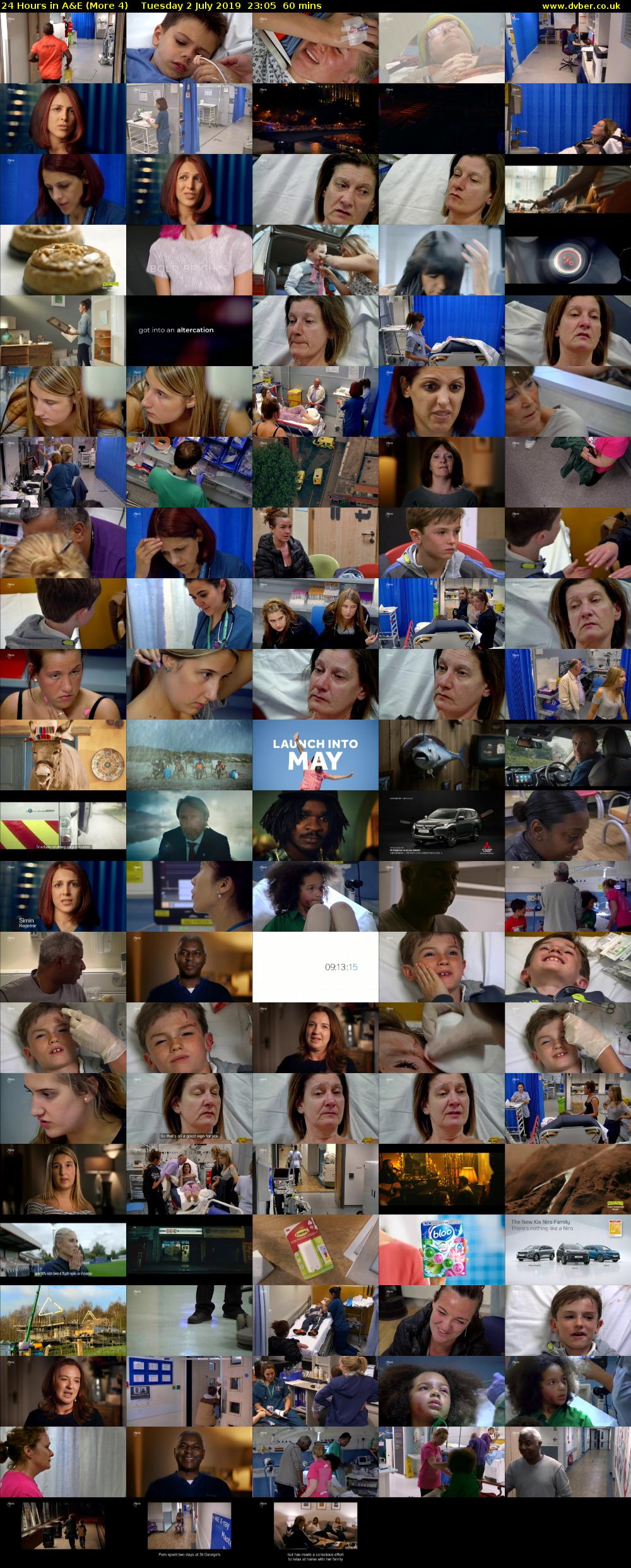 24 Hours in A&E (More 4) Tuesday 2 July 2019 23:05 - 00:05