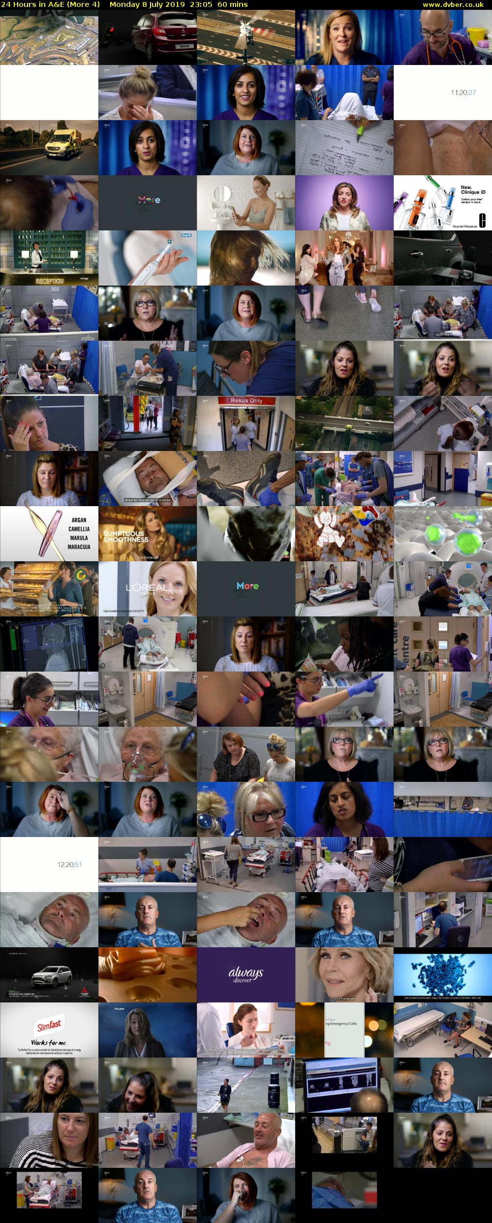 24 Hours in A&E (More 4) Monday 8 July 2019 23:05 - 00:05