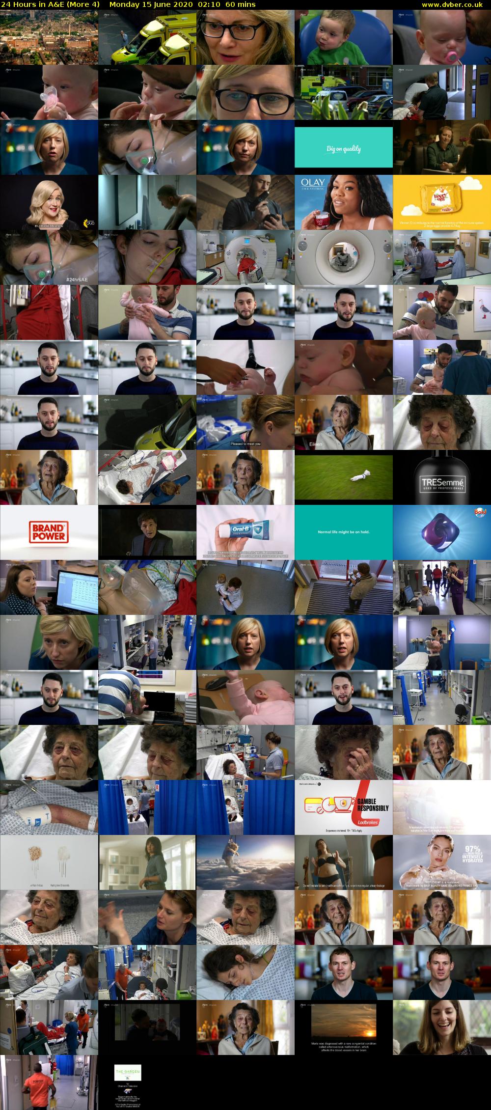 24 Hours in A&E (More 4) Monday 15 June 2020 02:10 - 03:10