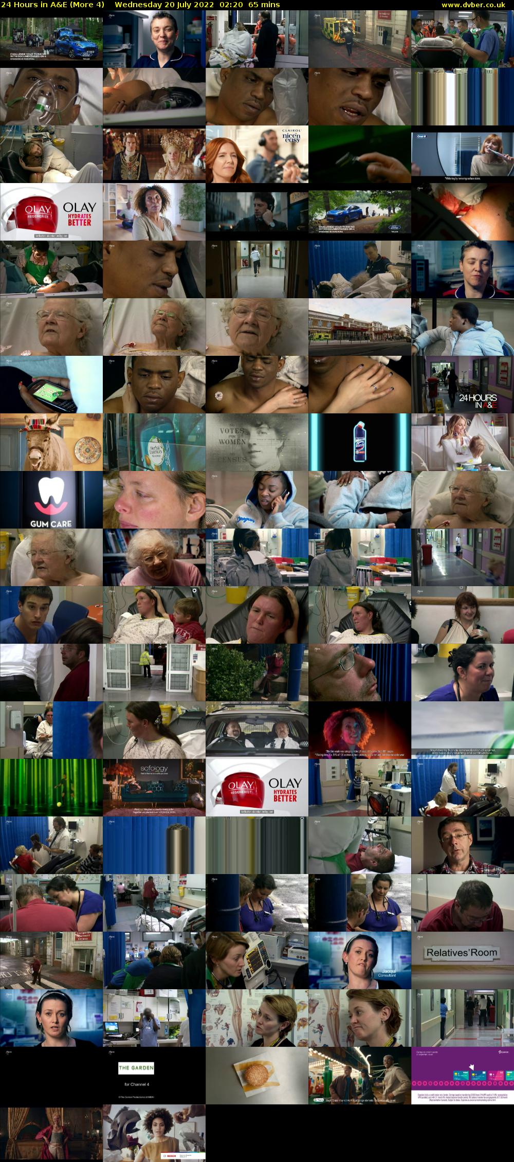 24 Hours in A&E (More 4) Wednesday 20 July 2022 02:20 - 03:25