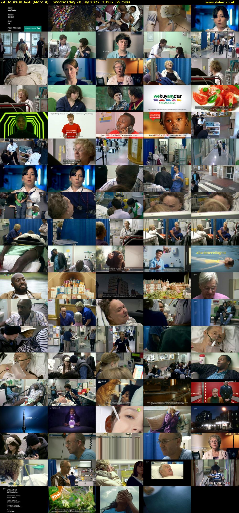 24 Hours in A&E (More 4) Wednesday 20 July 2022 23:05 - 00:10
