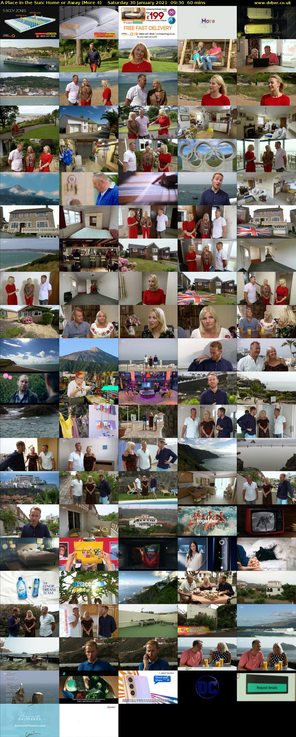 A Place in the Sun: Home or Away (More 4) Saturday 30 January 2021 09:30 - 10:30