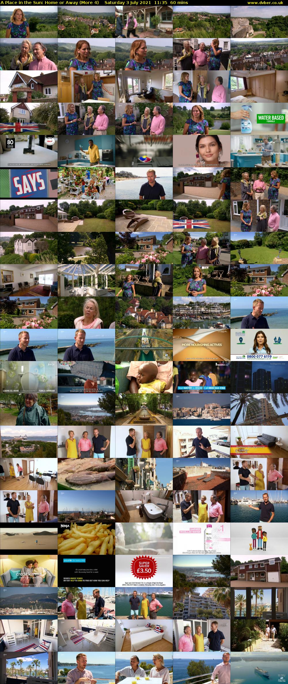 A Place in the Sun: Home or Away (More 4) Saturday 3 July 2021 11:35 - 12:35