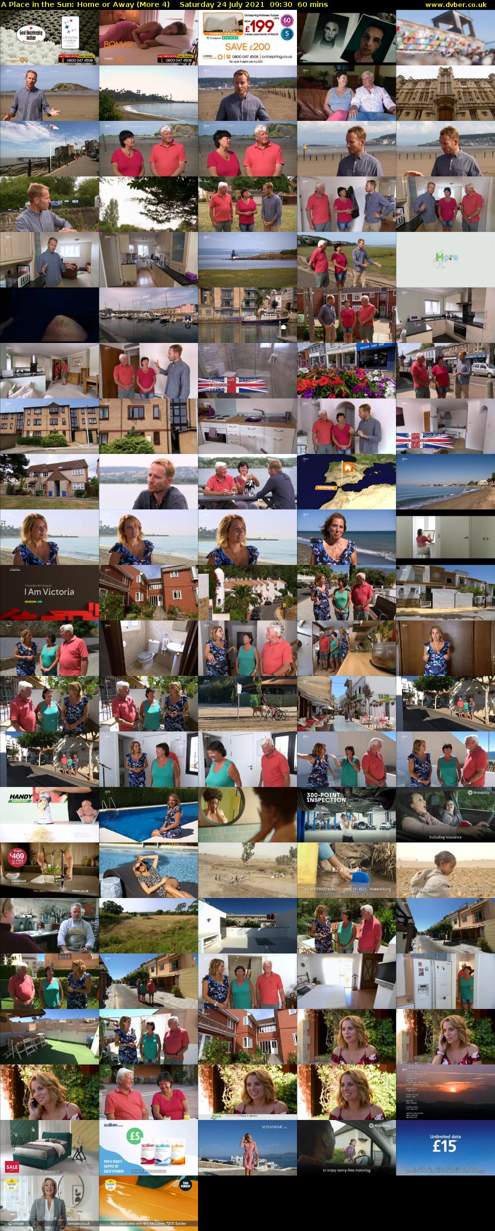 A Place in the Sun: Home or Away (More 4) Saturday 24 July 2021 09:30 - 10:30