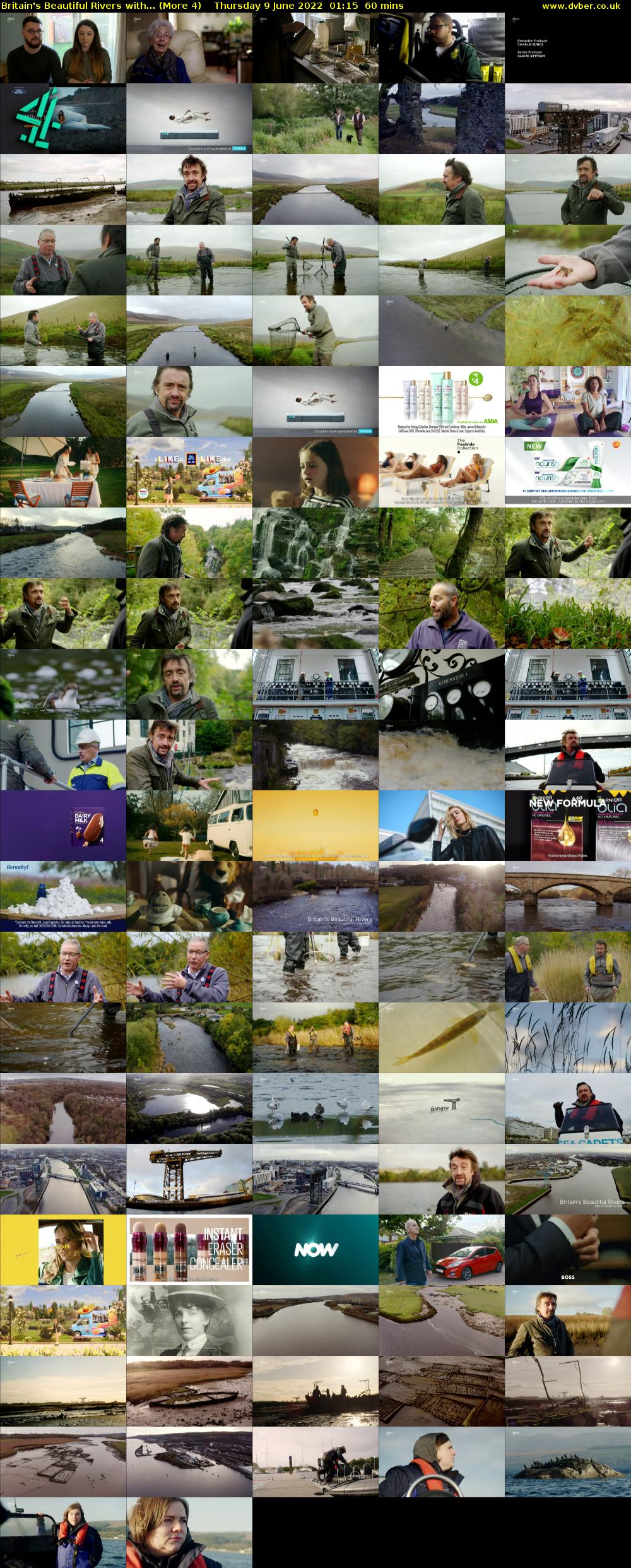 Britain's Beautiful Rivers with... (More 4) Thursday 9 June 2022 01:15 - 02:15