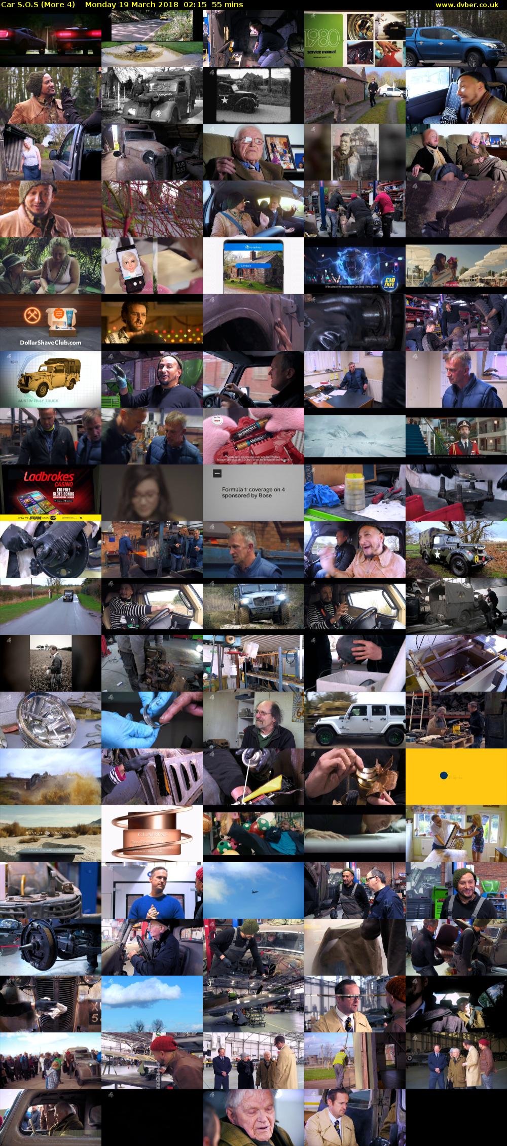 Car S.O.S (More 4) Monday 19 March 2018 02:15 - 03:10