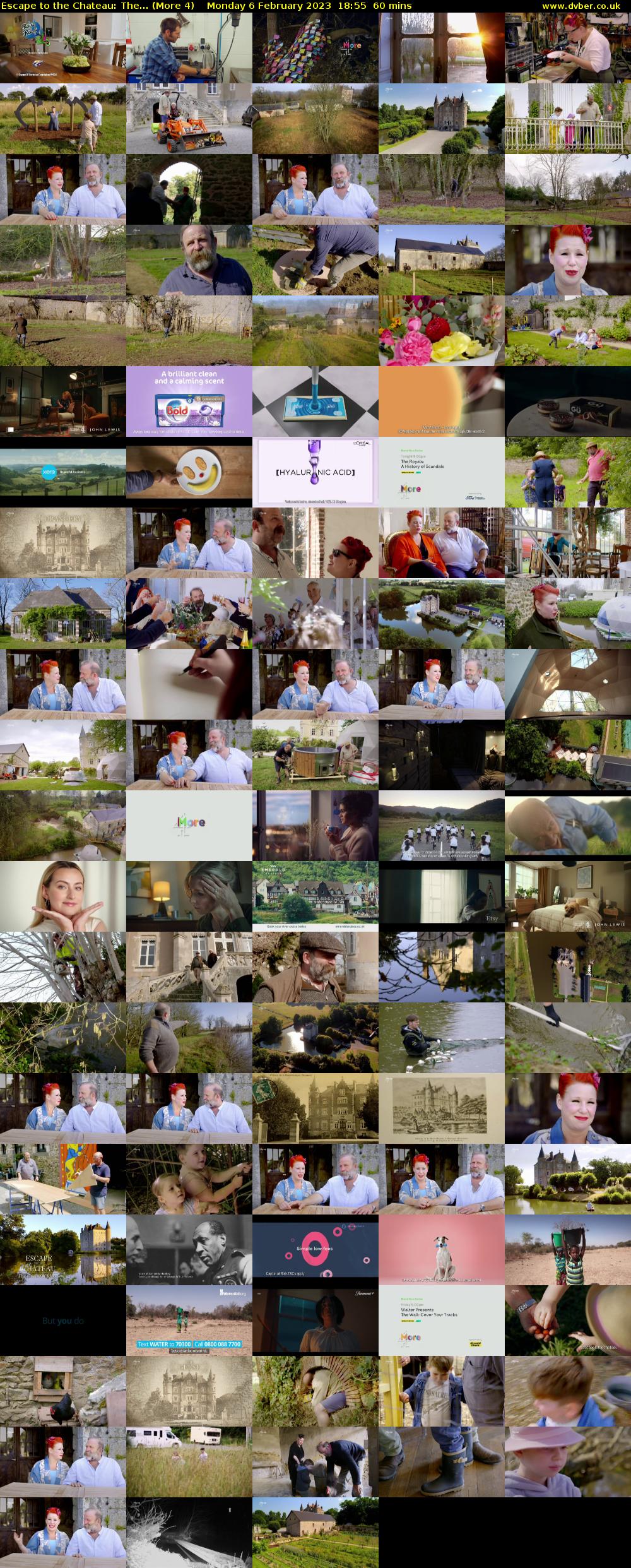 Escape to the Chateau: The... (More 4) Monday 6 February 2023 18:55 - 19:55