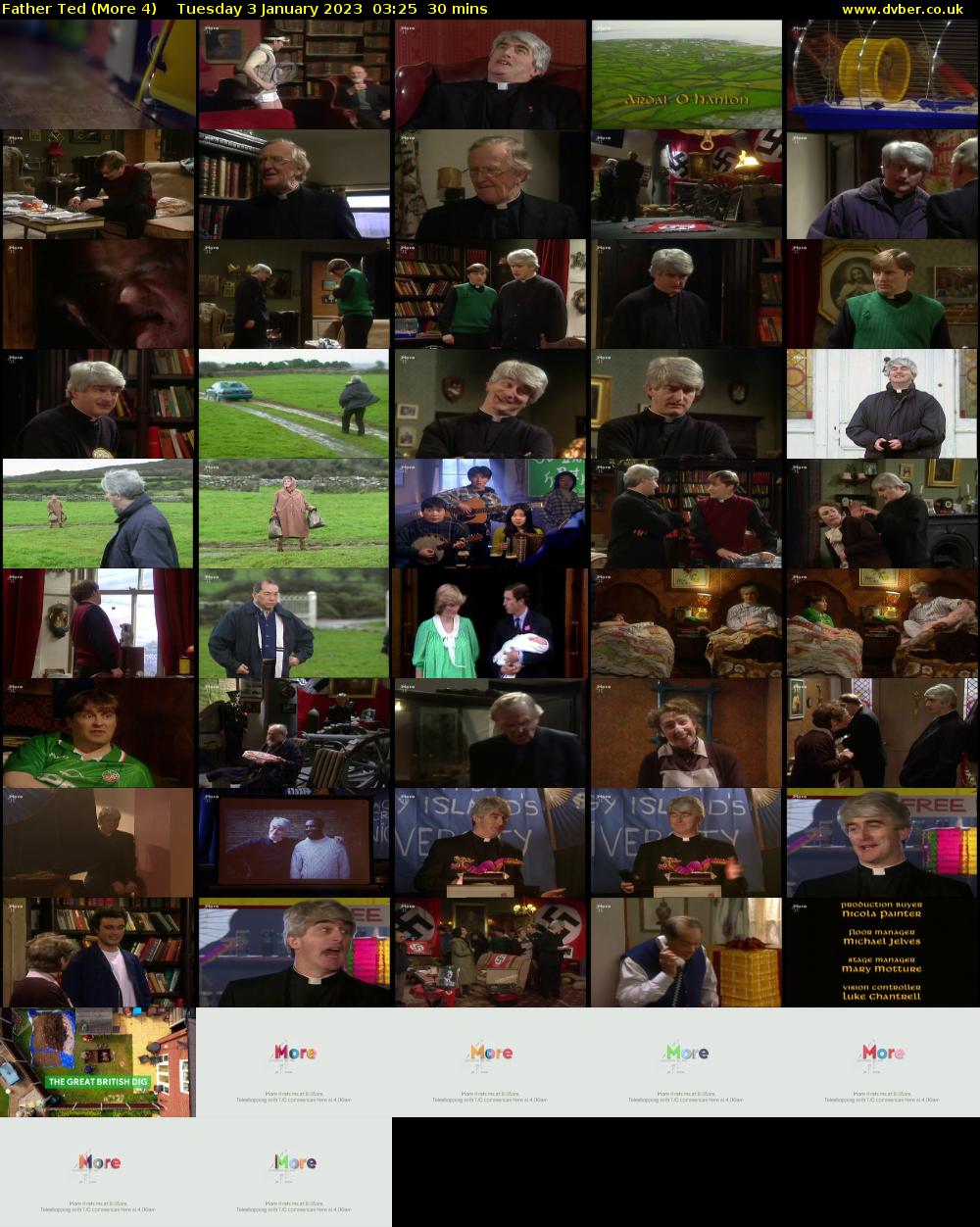 Father Ted (More 4) Tuesday 3 January 2023 03:25 - 03:55