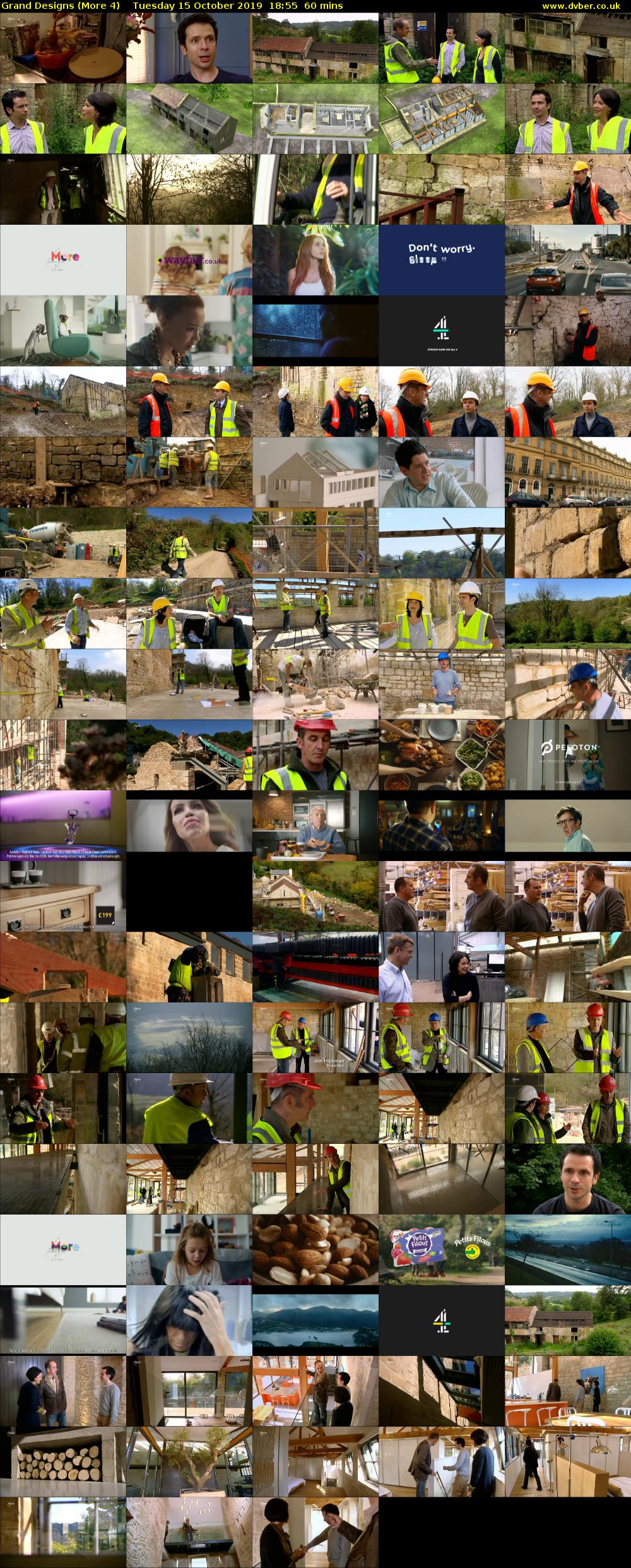 Grand Designs (More 4) Tuesday 15 October 2019 18:55 - 19:55
