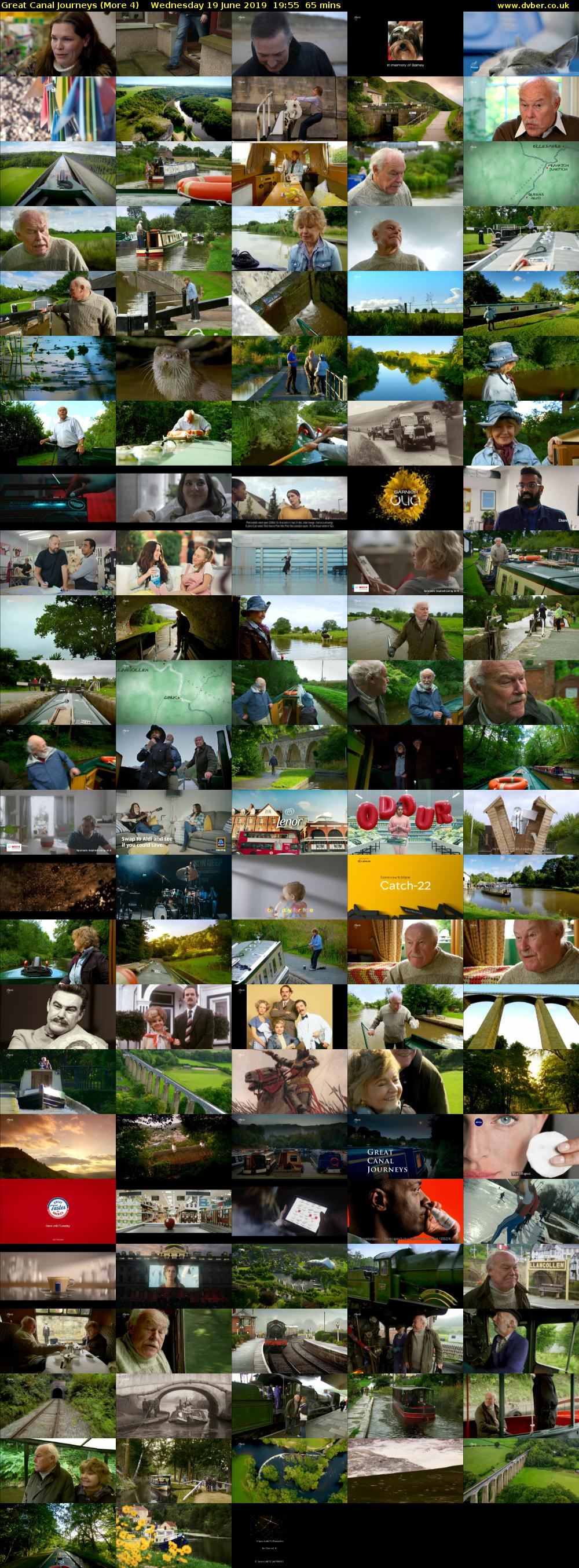 Great Canal Journeys (More 4) Wednesday 19 June 2019 19:55 - 21:00