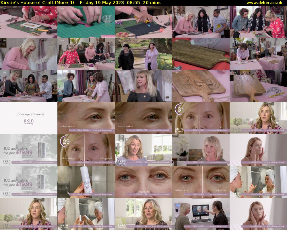 Kirstie's House of Craft (More 4) Friday 19 May 2023 08:55 - 09:15