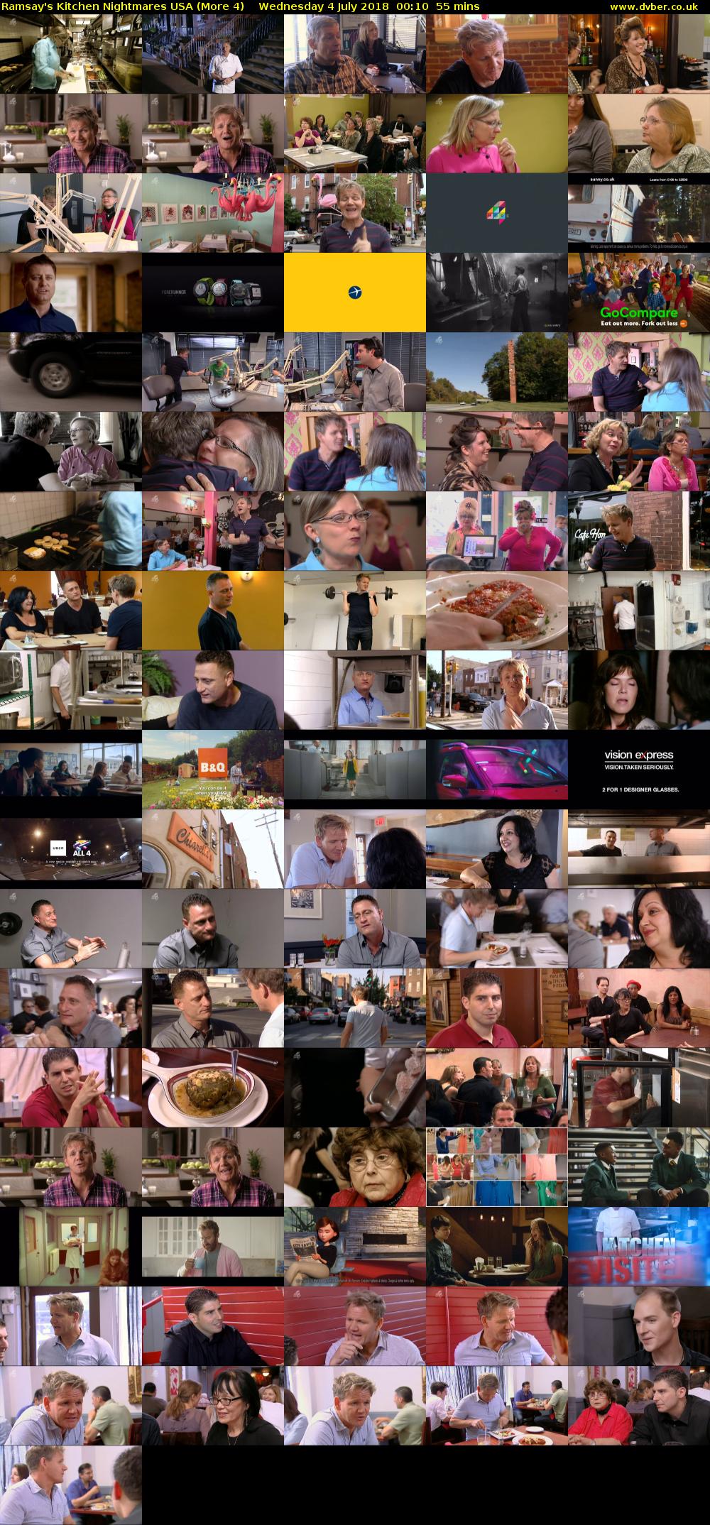 Ramsay's Kitchen Nightmares USA (More 4) Wednesday 4 July 2018 00:10 - 01:05