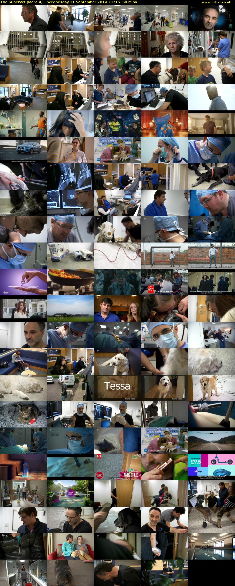 The Supervet (More 4) Wednesday 11 September 2019 01:15 - 02:15