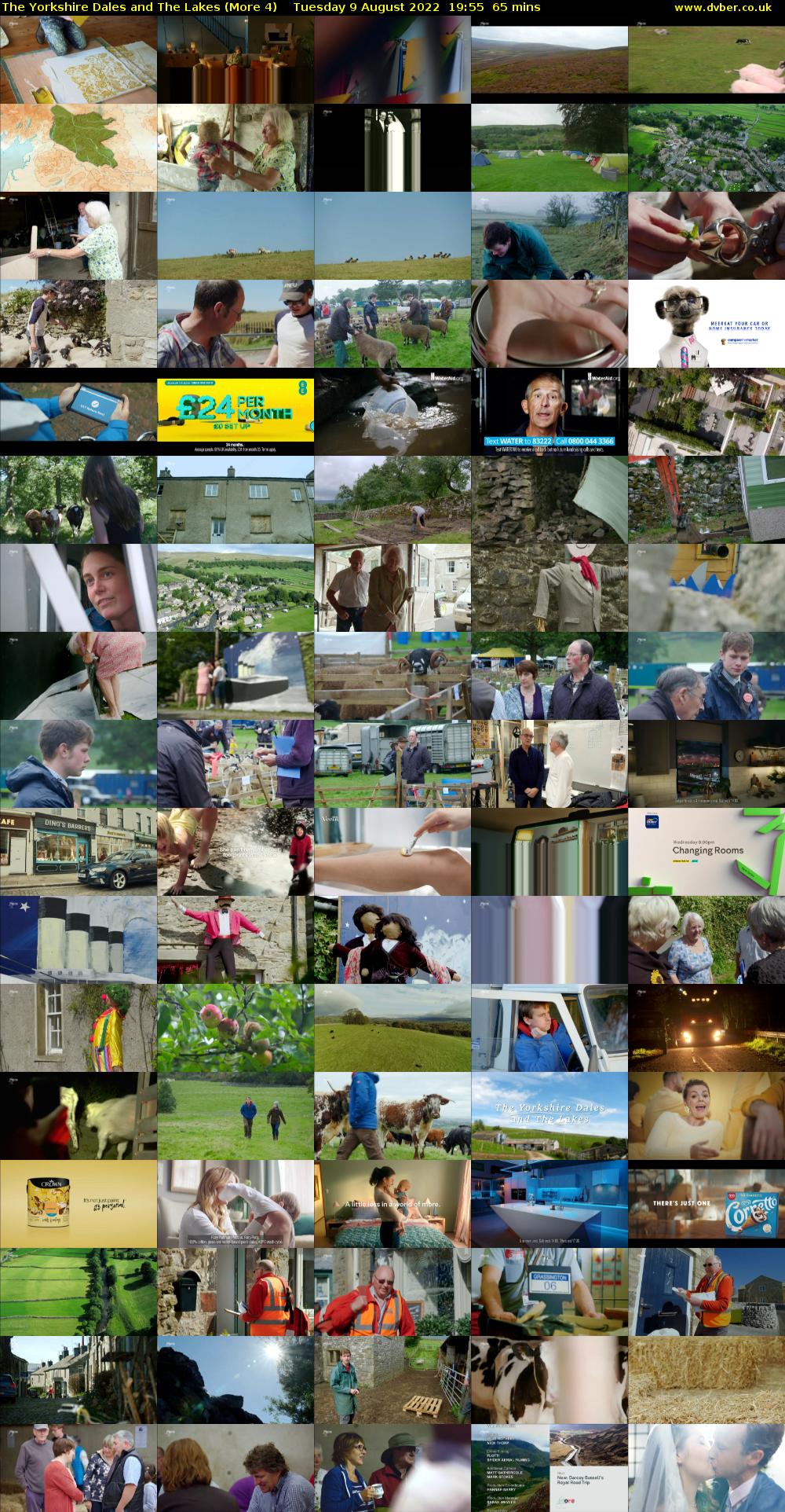 The Yorkshire Dales and The Lakes (More 4) Tuesday 9 August 2022 19:55 - 21:00