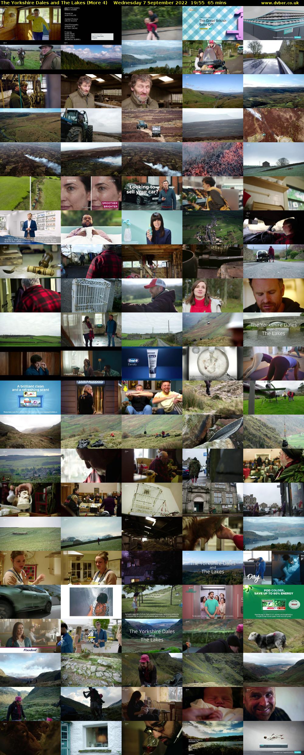 The Yorkshire Dales and The Lakes (More 4) Wednesday 7 September 2022 19:55 - 21:00