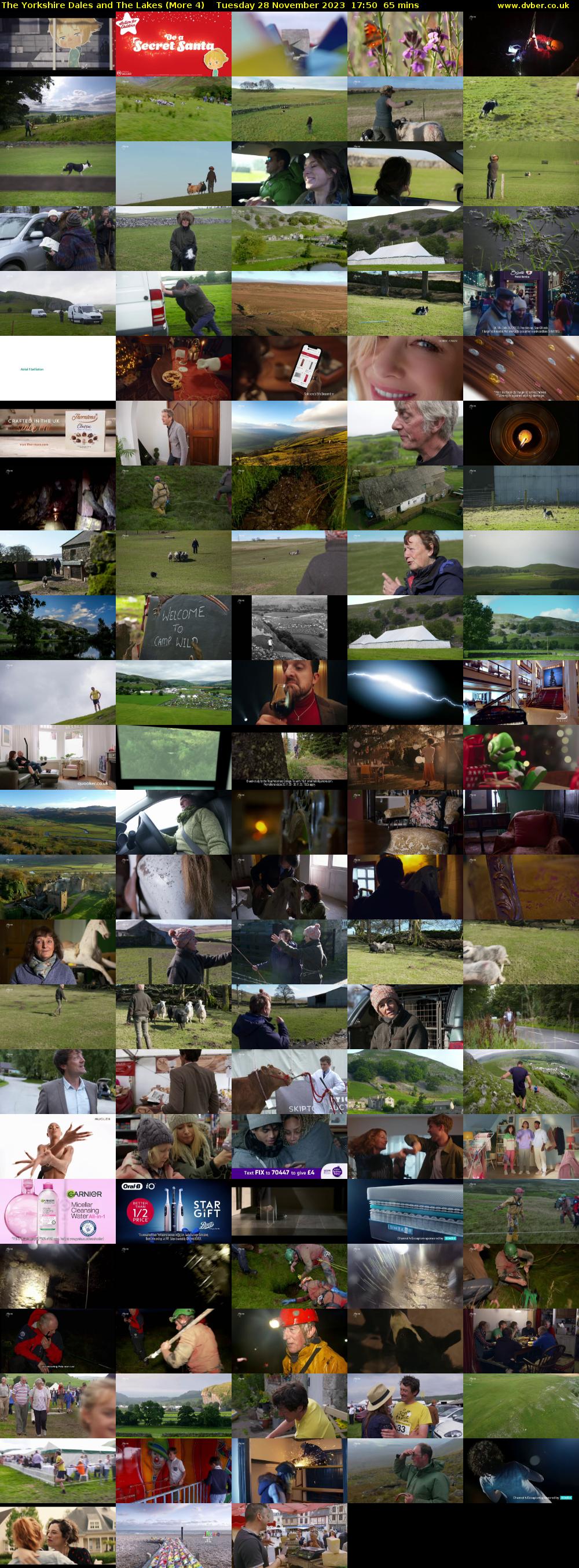 The Yorkshire Dales and The Lakes (More 4) Tuesday 28 November 2023 17:50 - 18:55
