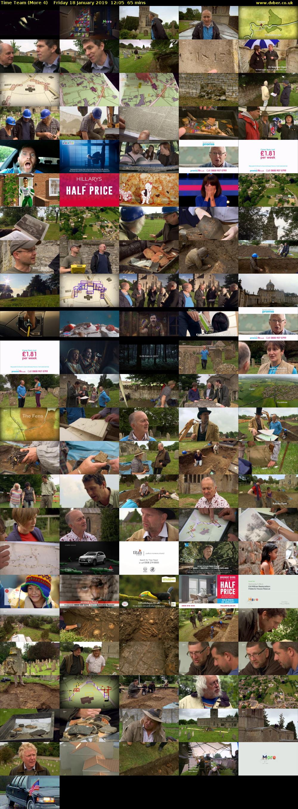 Time Team (More 4) Friday 18 January 2019 12:05 - 13:10