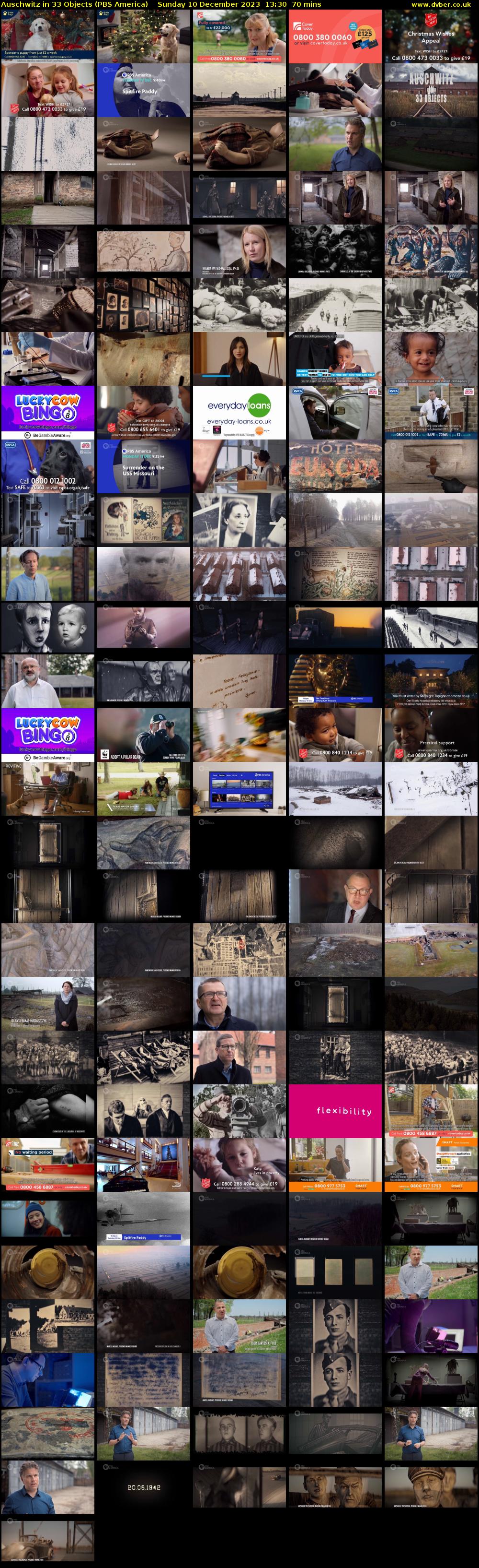Auschwitz in 33 Objects (PBS America) Sunday 10 December 2023 13:30 - 14:40
