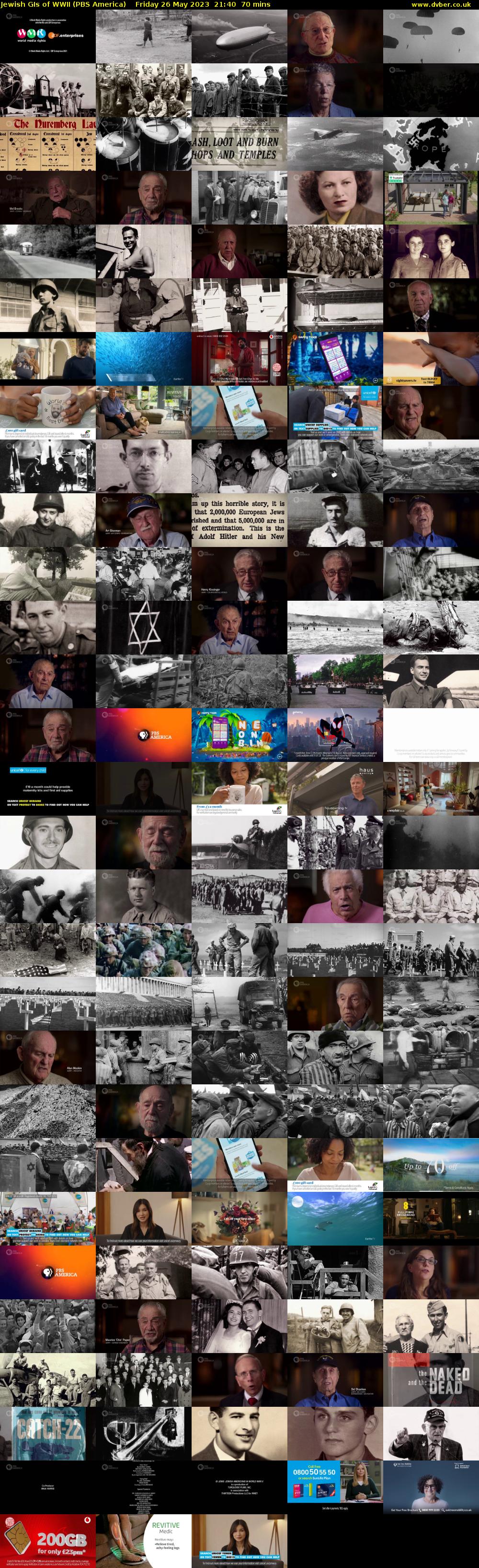 Jewish GIs of WWII (PBS America) Friday 26 May 2023 21:40 - 22:50