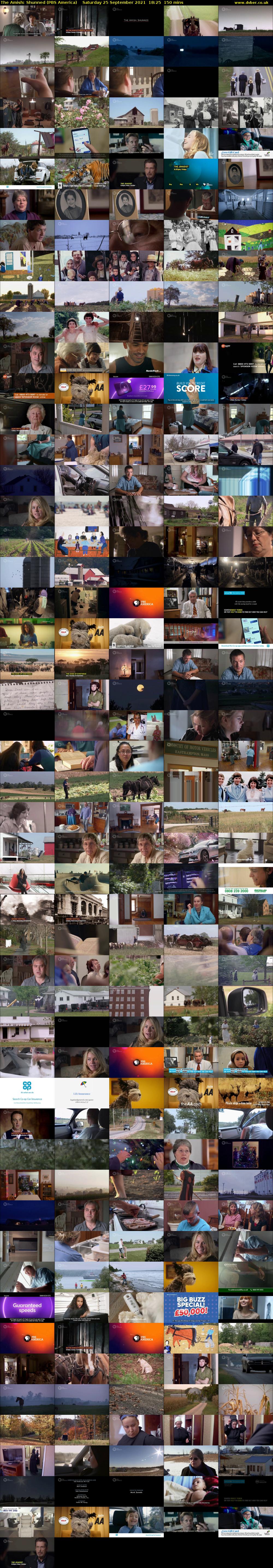 The Amish: Shunned (PBS America) Saturday 25 September 2021 18:25 - 20:55