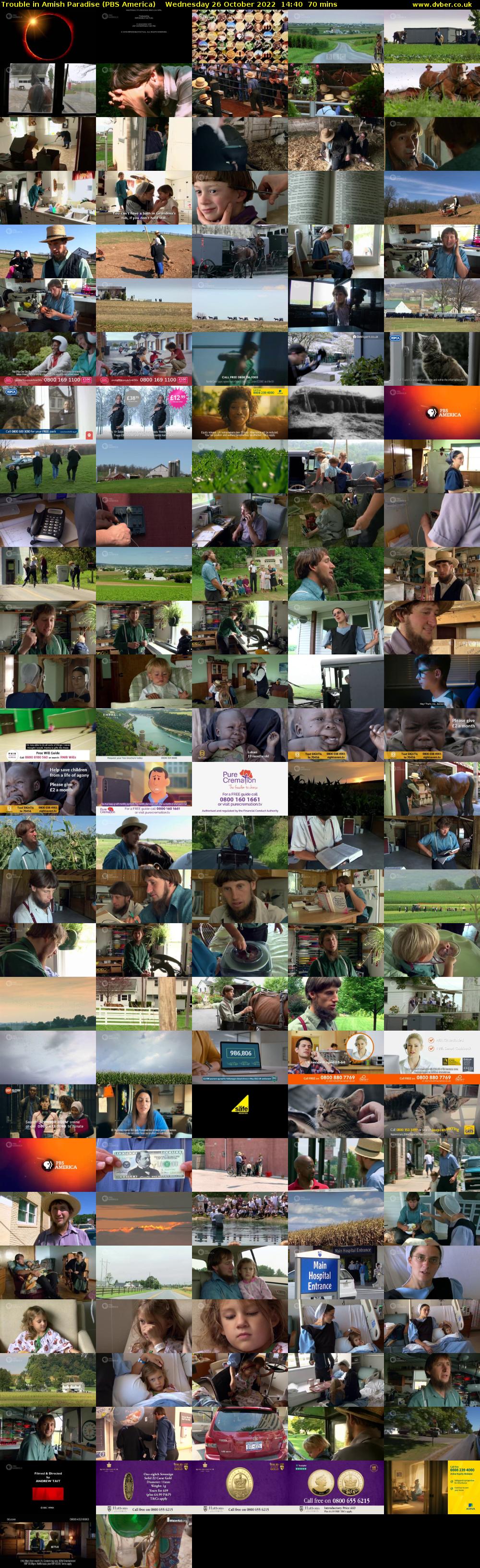 Trouble in Amish Paradise (PBS America) Wednesday 26 October 2022 14:40 - 15:50
