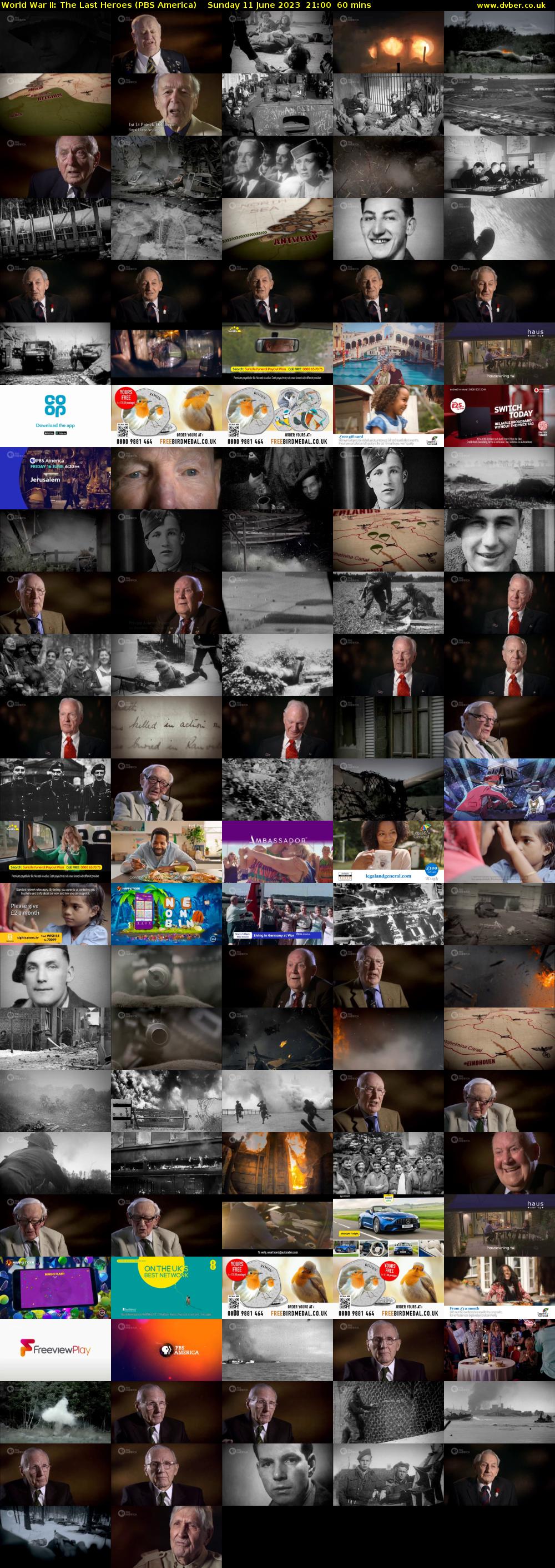 World War II: The Last Heroes (PBS America) Sunday 11 June 2023 21:00 - 22:00