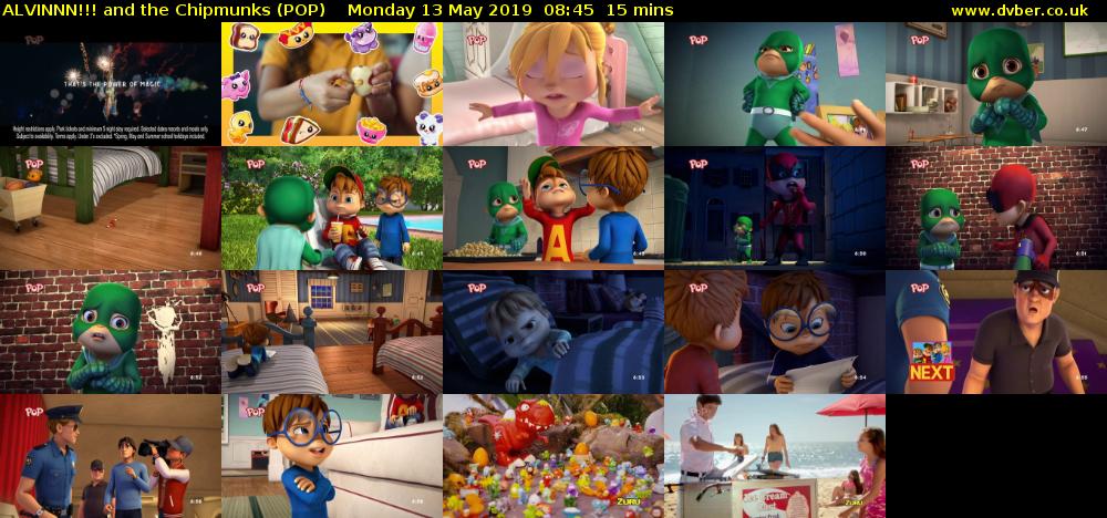 ALVINNN!!! and the Chipmunks (POP) Monday 13 May 2019 08:45 - 09:00
