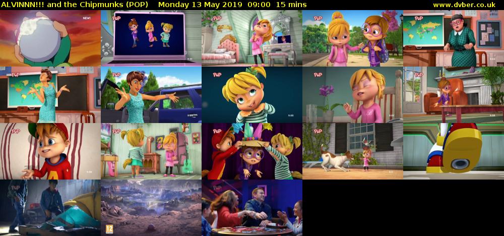 ALVINNN!!! and the Chipmunks (POP) Monday 13 May 2019 09:00 - 09:15