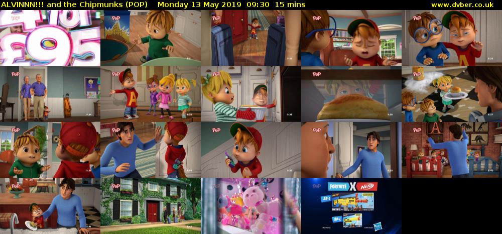 ALVINNN!!! and the Chipmunks (POP) Monday 13 May 2019 09:30 - 09:45