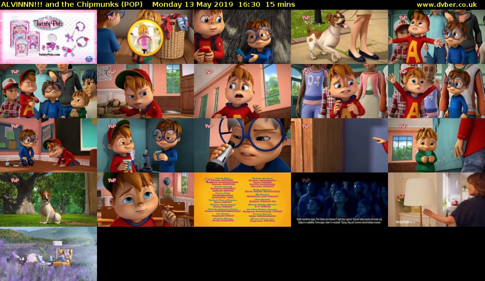 ALVINNN!!! and the Chipmunks (POP) Monday 13 May 2019 16:30 - 16:45