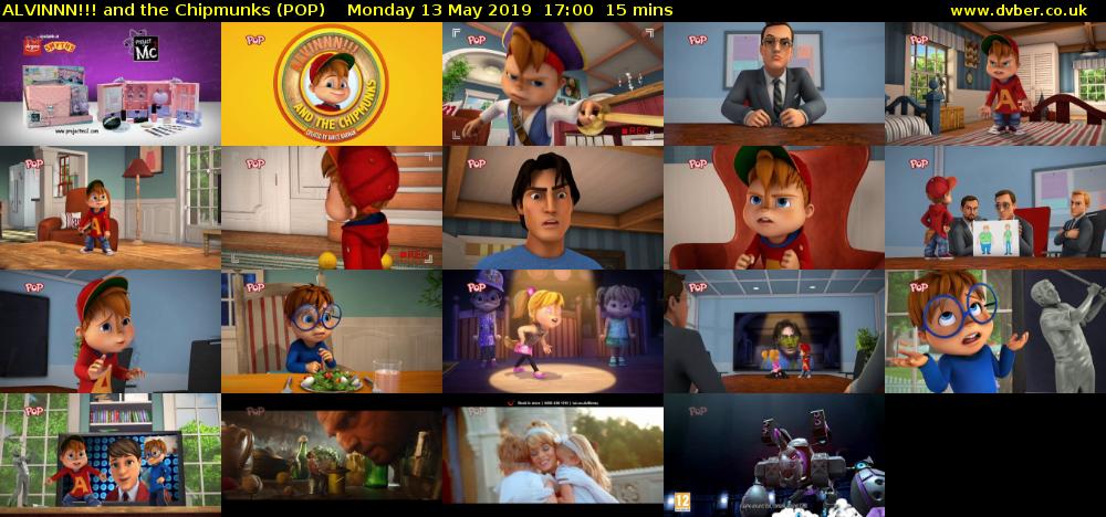 ALVINNN!!! and the Chipmunks (POP) Monday 13 May 2019 17:00 - 17:15