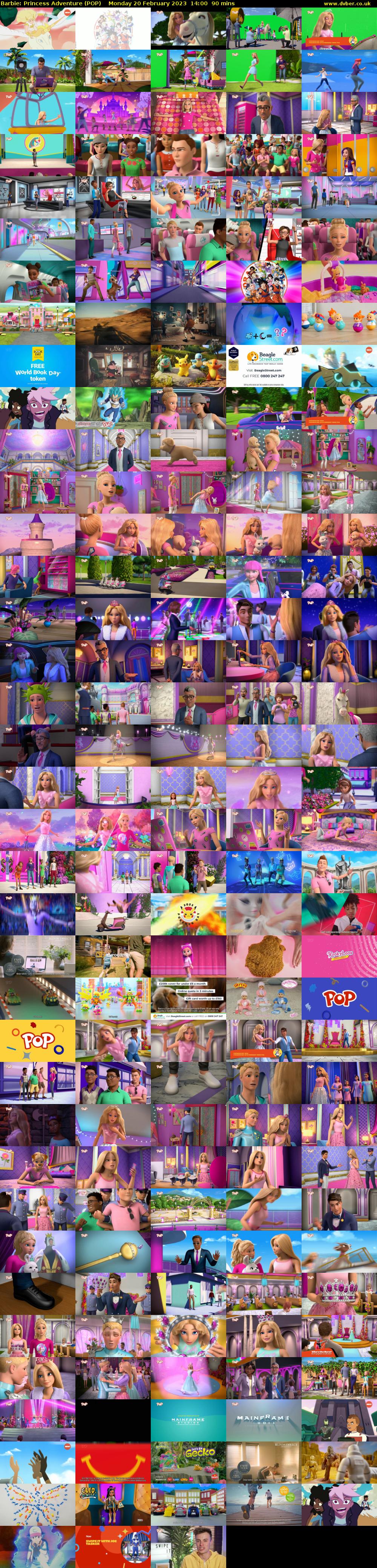 Barbie: Princess Adventure (POP) Monday 20 February 2023 14:00 - 15:30