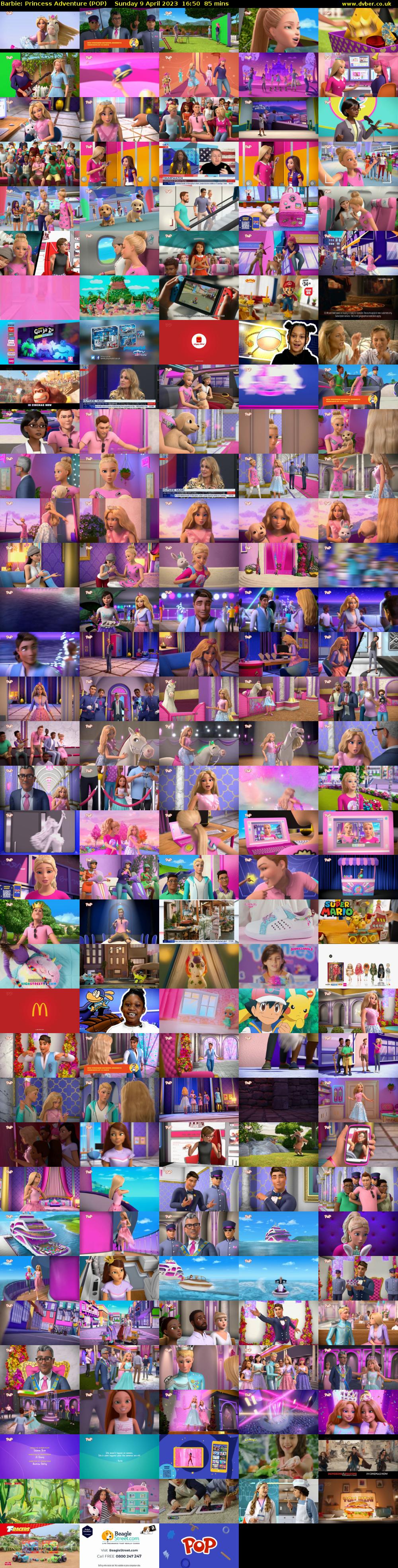 Barbie: Princess Adventure (POP) Sunday 9 April 2023 16:50 - 18:15