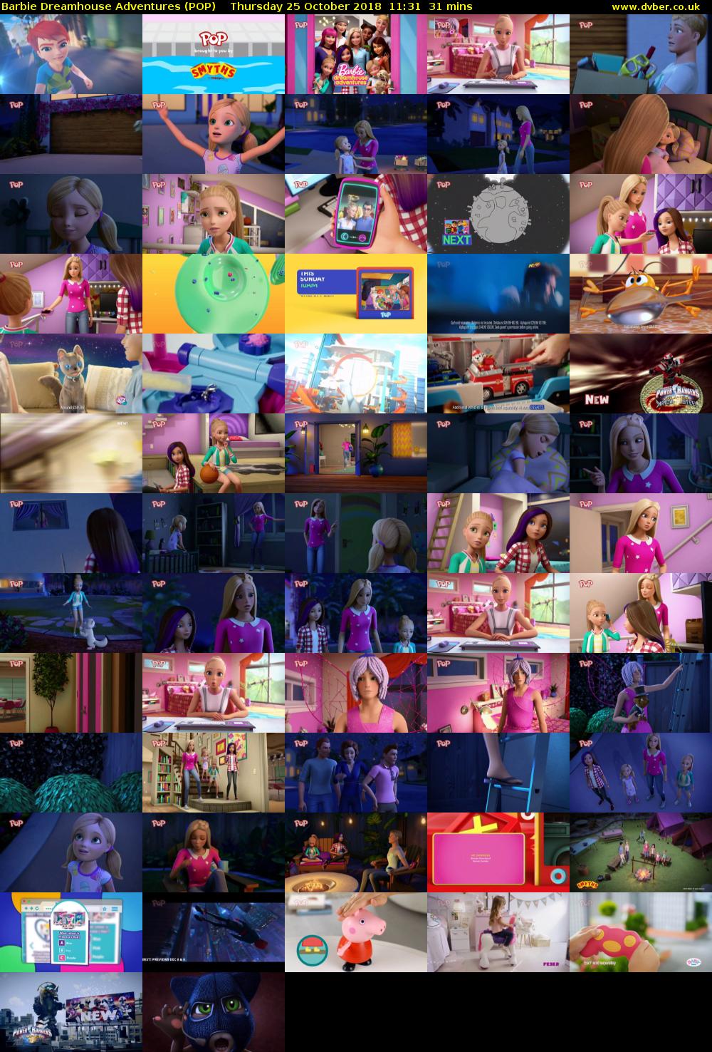Barbie Dreamhouse Adventures (POP) Thursday 25 October 2018 11:31 - 12:02