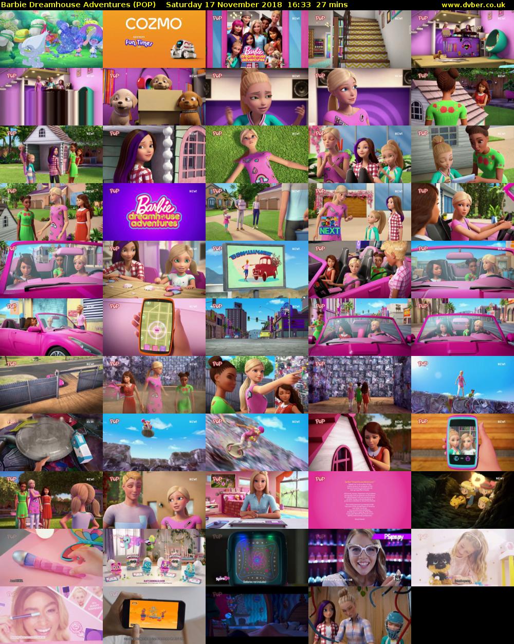 Barbie Dreamhouse Adventures (POP) Saturday 17 November 2018 16:33 - 17:00