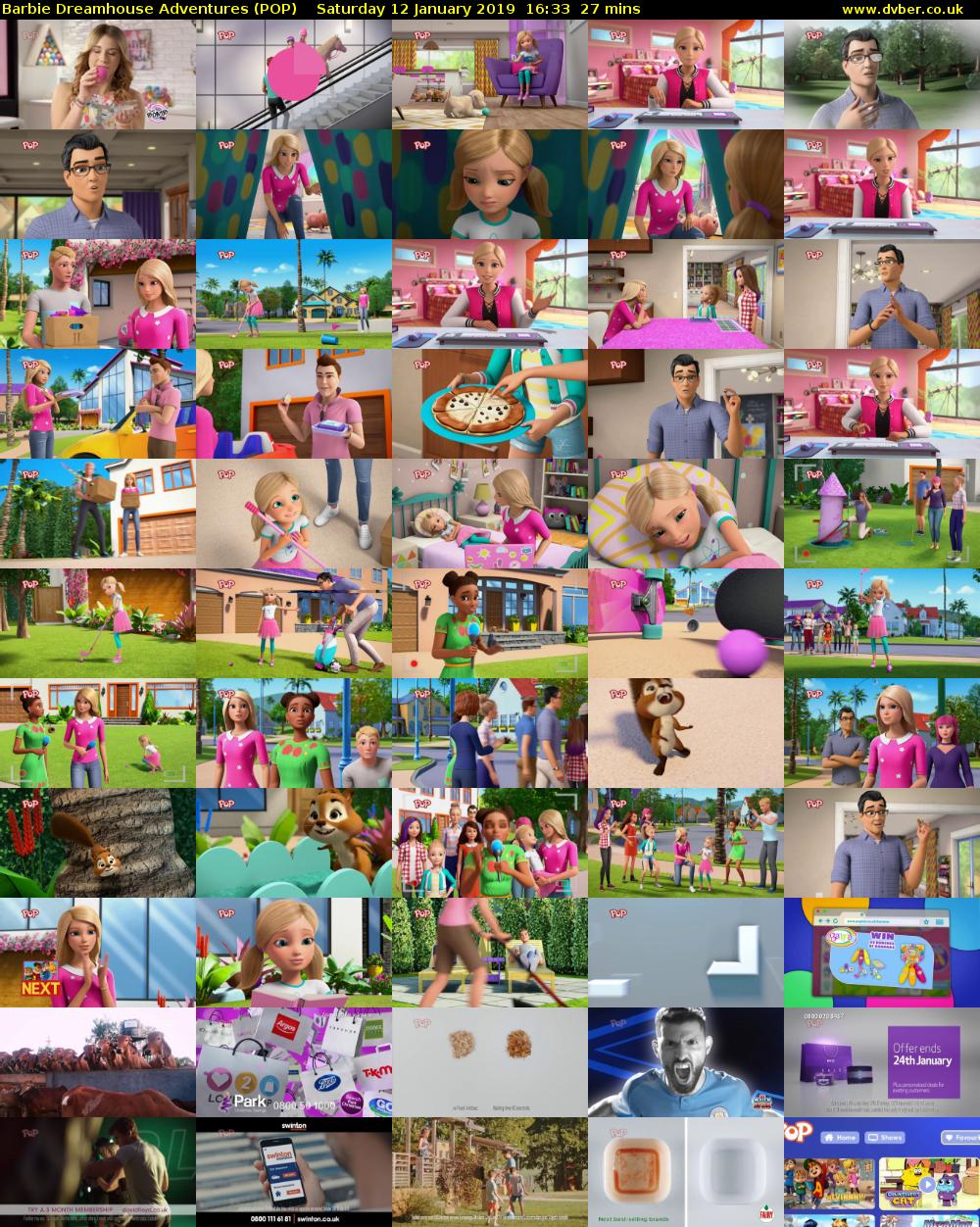 Barbie Dreamhouse Adventures (POP) Saturday 12 January 2019 16:33 - 17:00