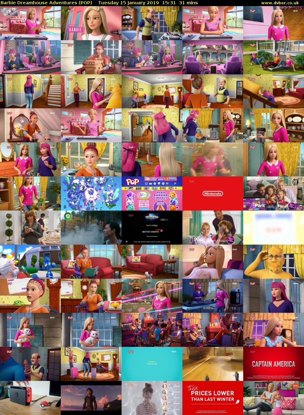 Barbie Dreamhouse Adventures (POP) Tuesday 15 January 2019 15:31 - 16:02