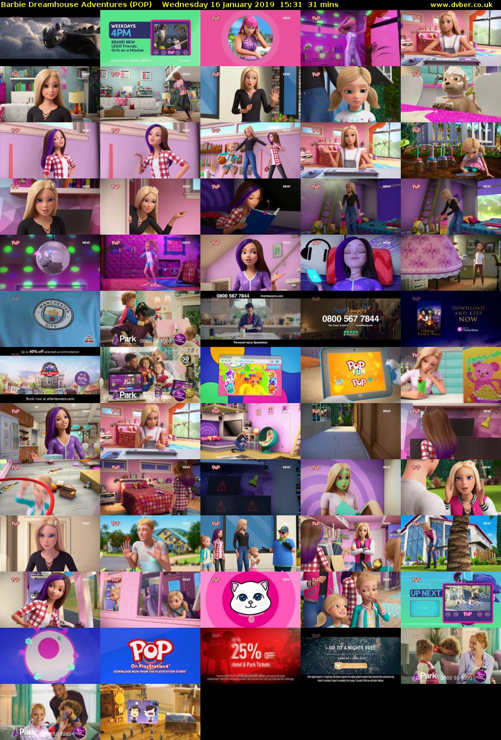 Barbie Dreamhouse Adventures (POP) Wednesday 16 January 2019 15:31 - 16:02