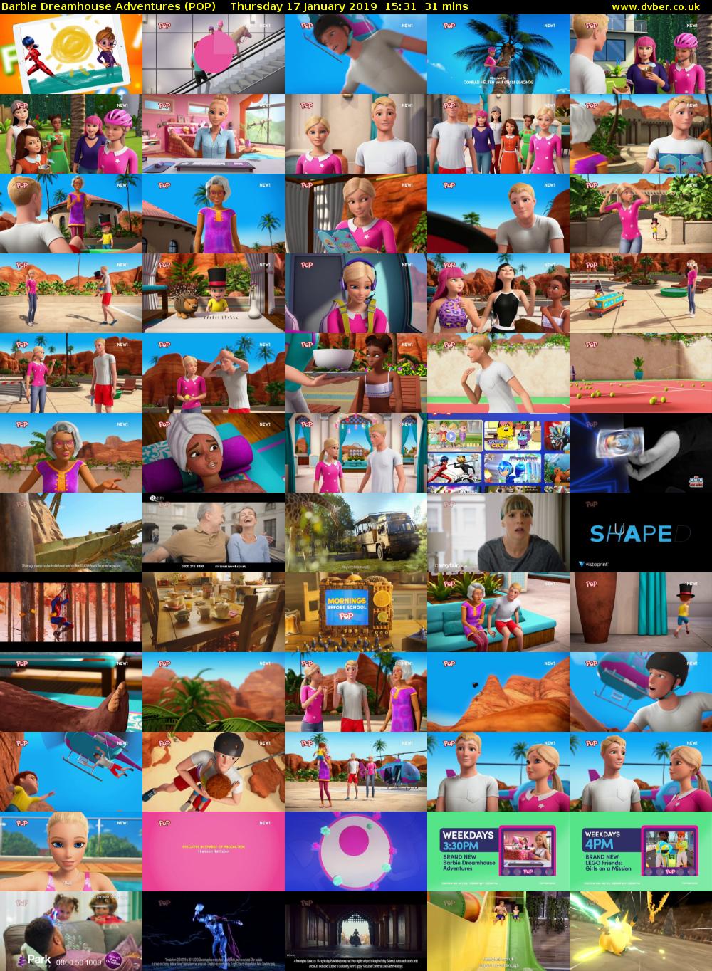 Barbie Dreamhouse Adventures (POP) Thursday 17 January 2019 15:31 - 16:02
