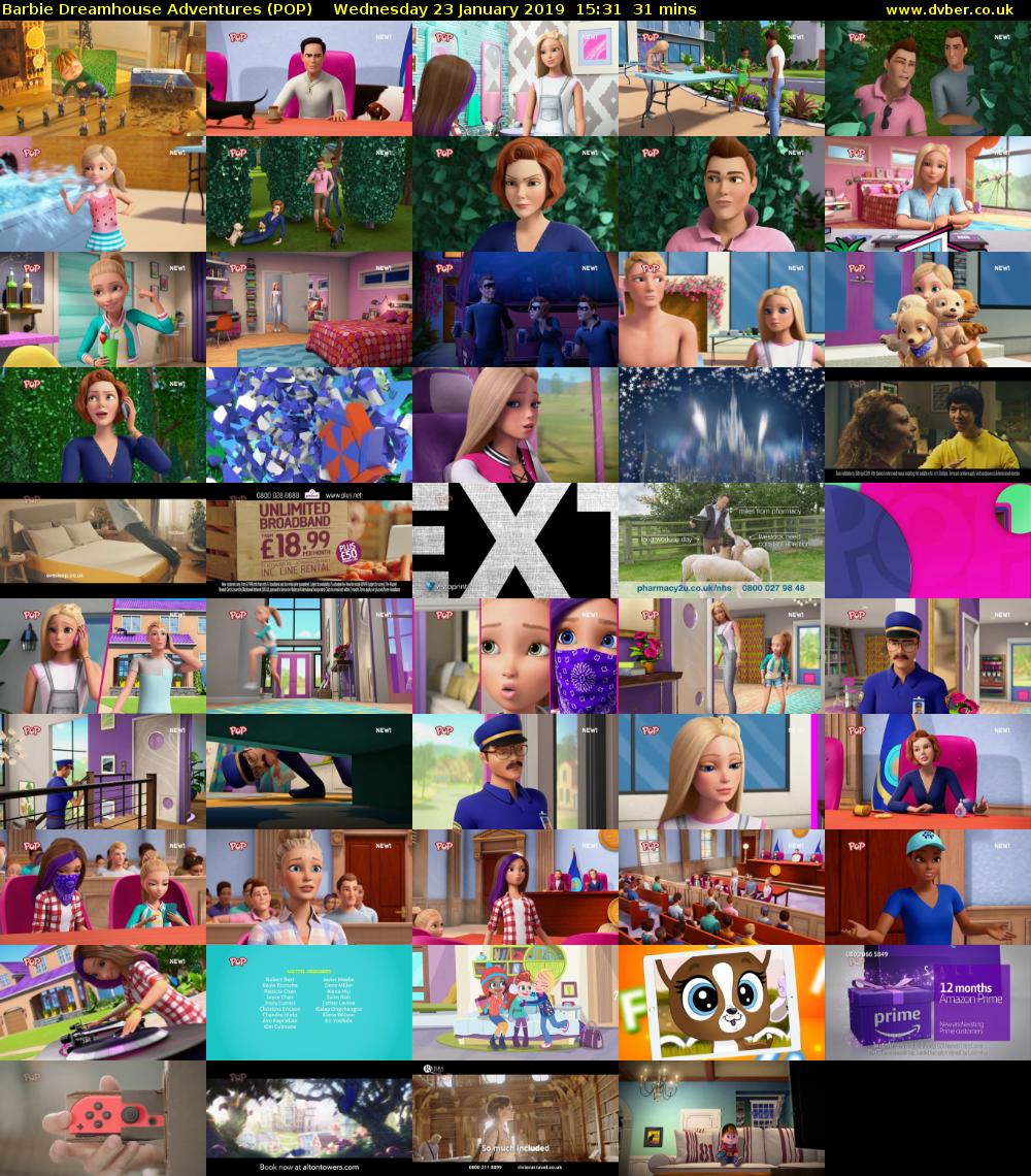 Barbie Dreamhouse Adventures (POP) Wednesday 23 January 2019 15:31 - 16:02