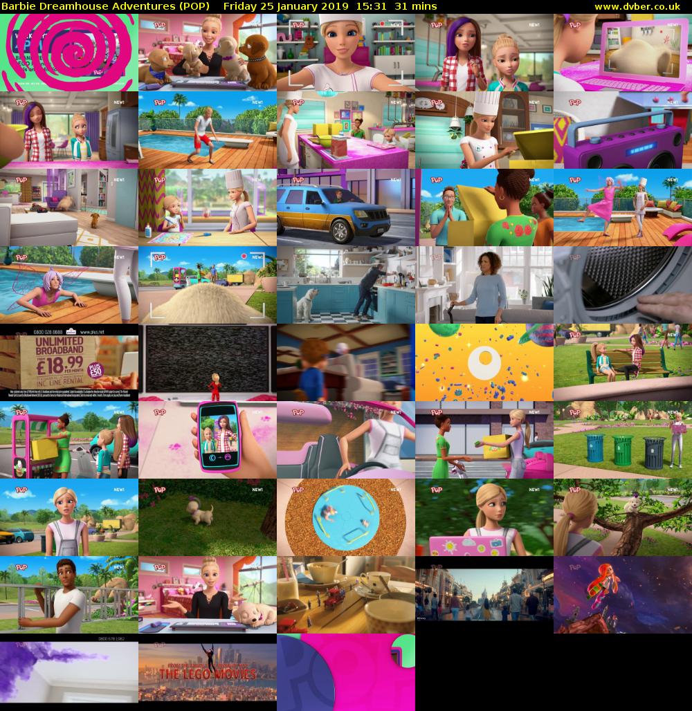 Barbie Dreamhouse Adventures (POP) Friday 25 January 2019 15:31 - 16:02