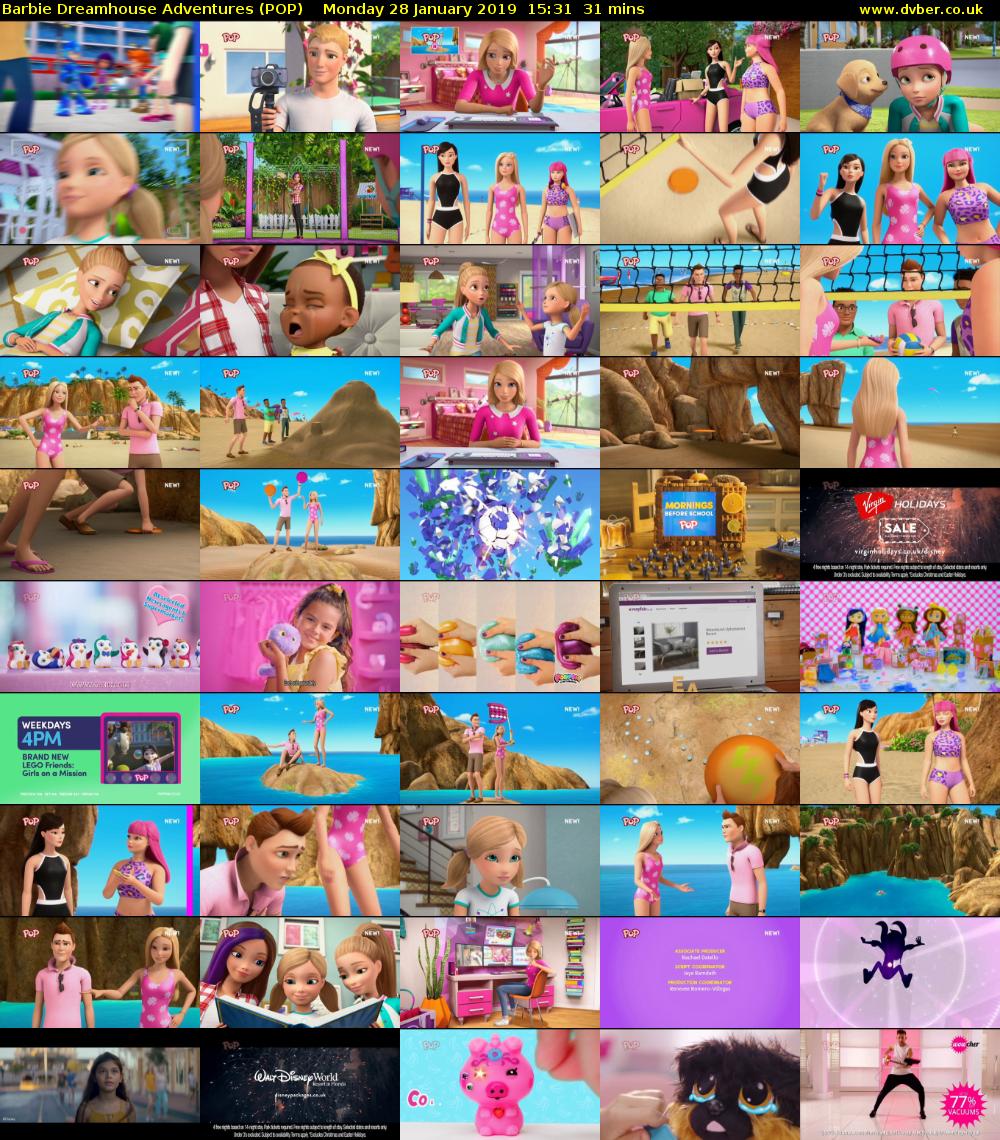Barbie Dreamhouse Adventures (POP) Monday 28 January 2019 15:31 - 16:02