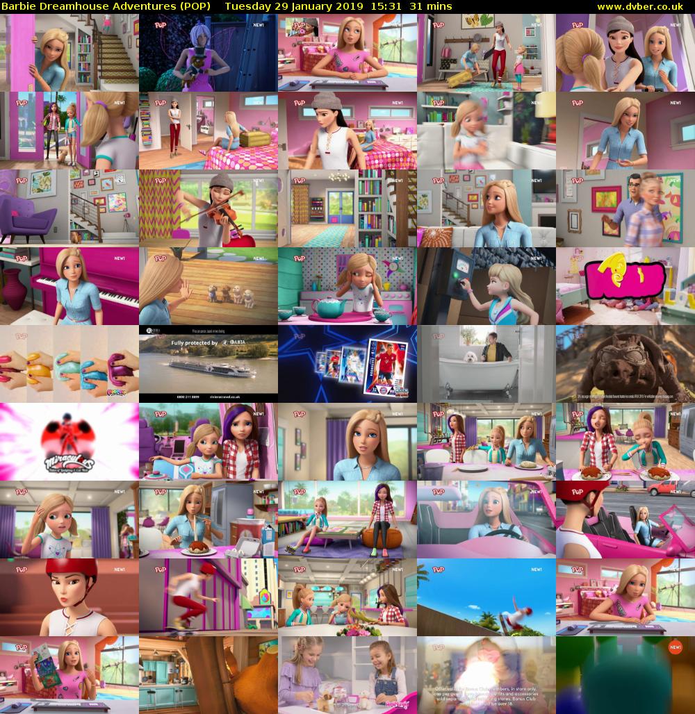 Barbie Dreamhouse Adventures (POP) Tuesday 29 January 2019 15:31 - 16:02